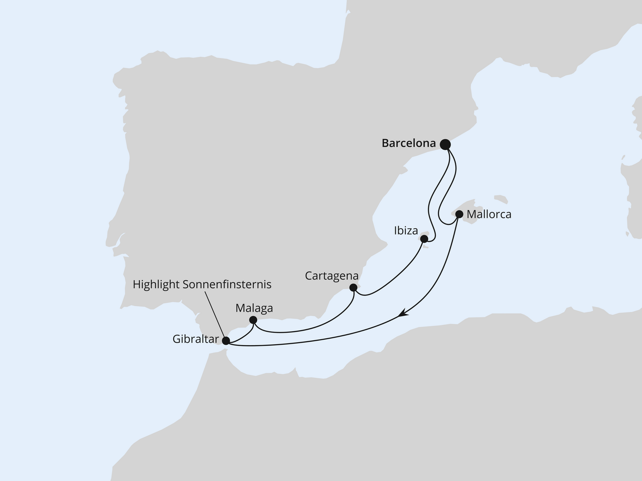 Cruise Map