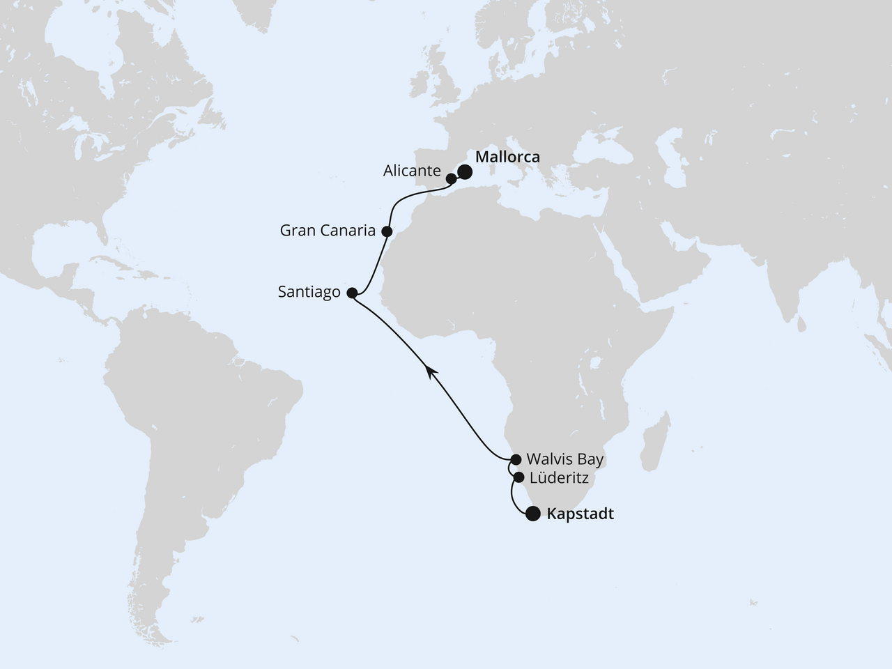 Cruise Map