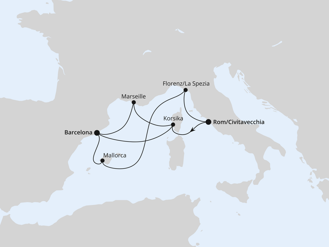 Cruise Map