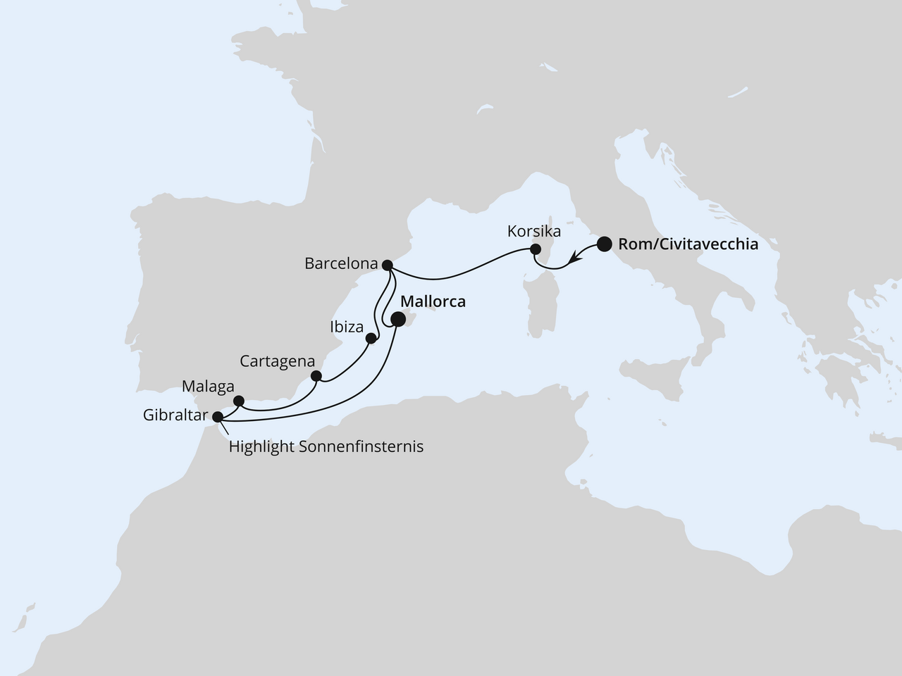 Cruise Map
