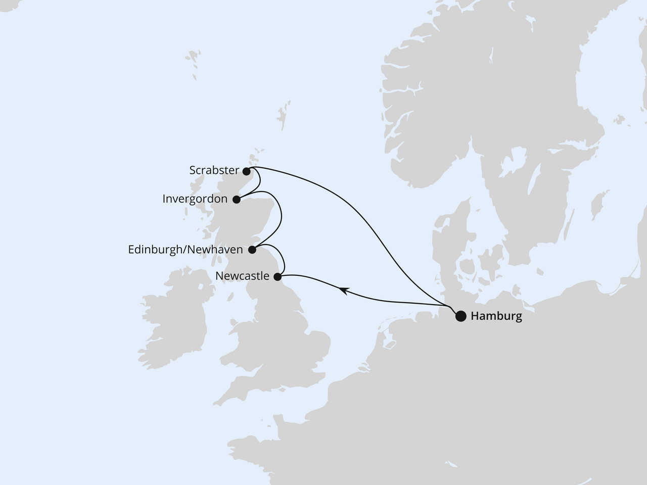 Schottische Highlights ab Hamburg