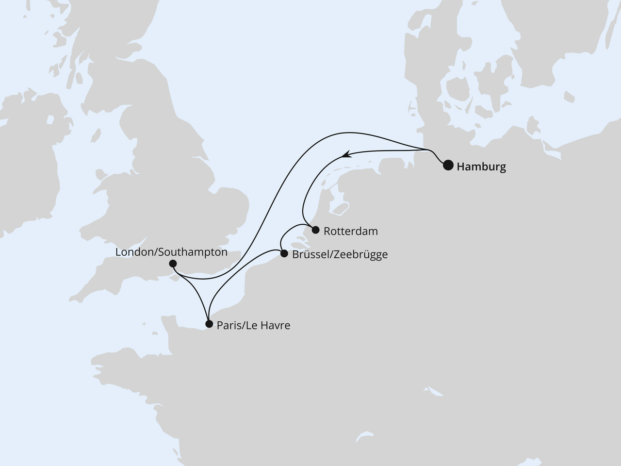 Cruise Map
