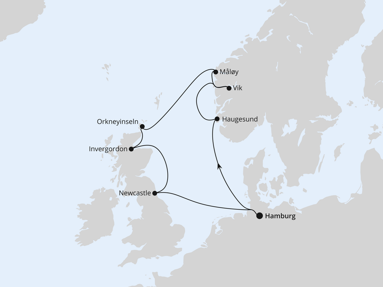 Cruise Map