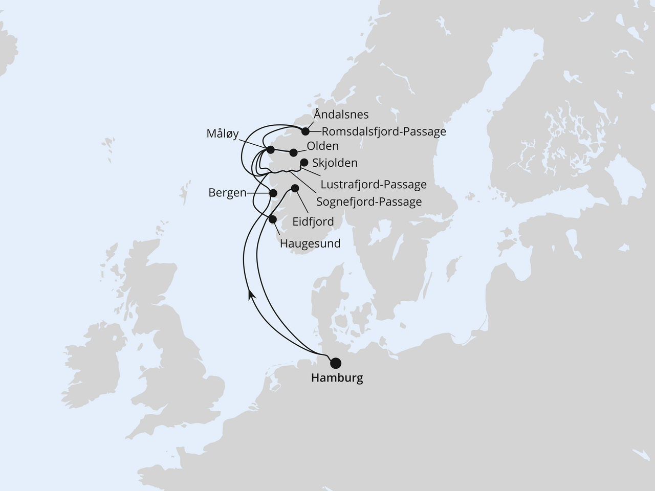 Cruise Map