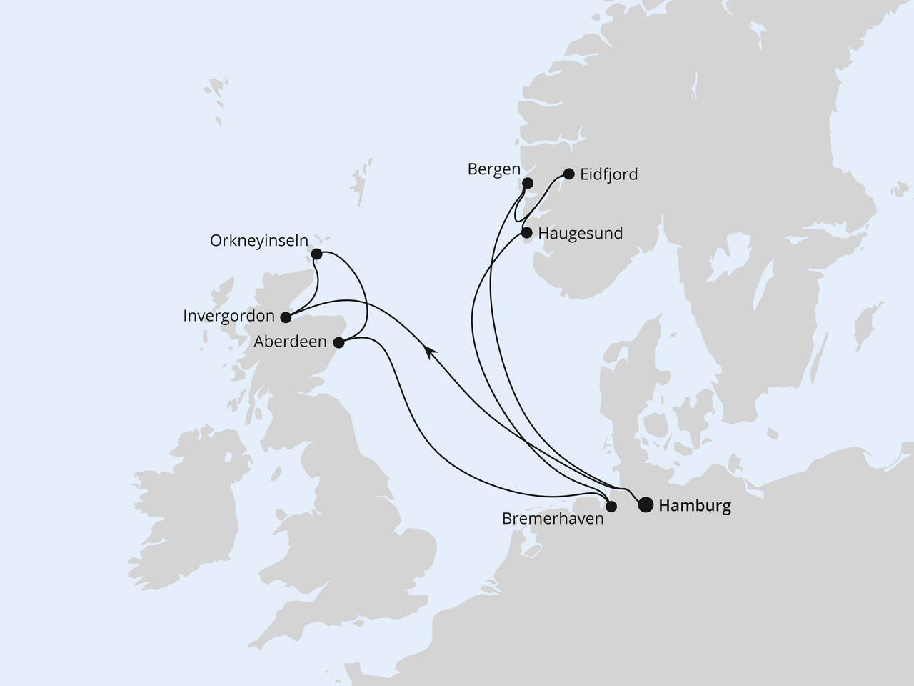 Cruise Map