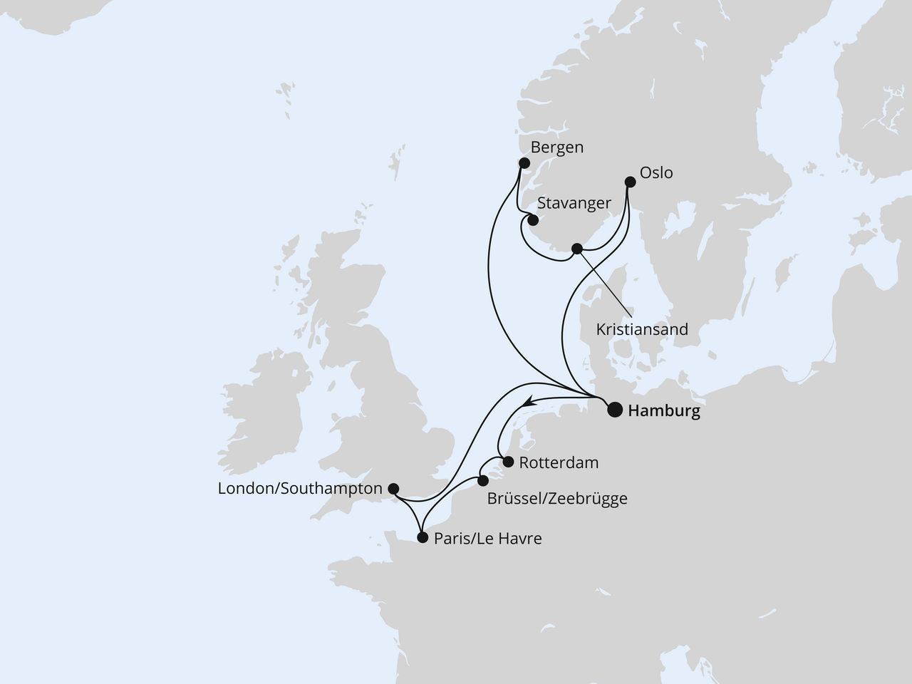 Cruise Map