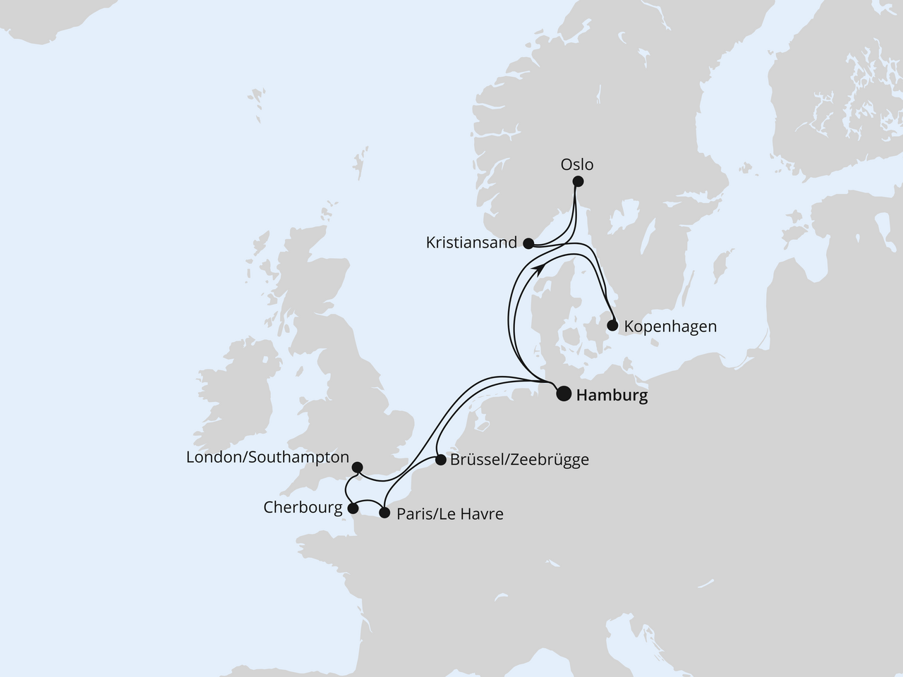 Cruise Map