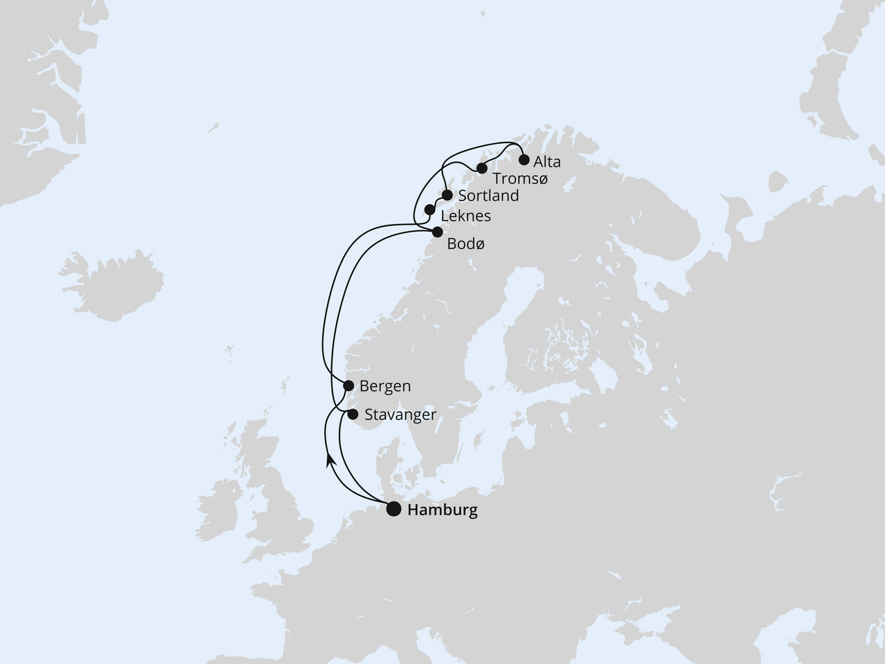 Cruise Map