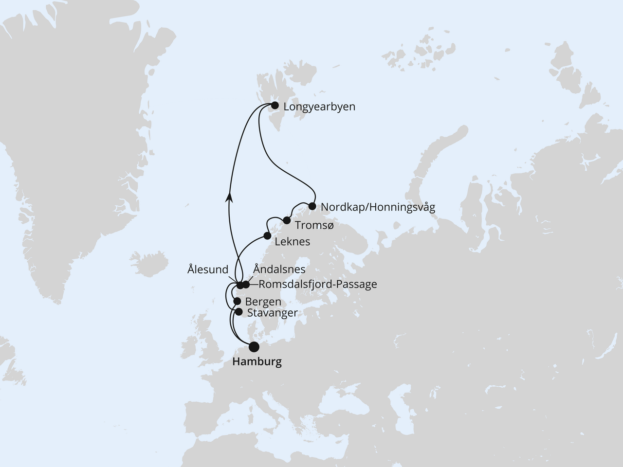 Cruise Map