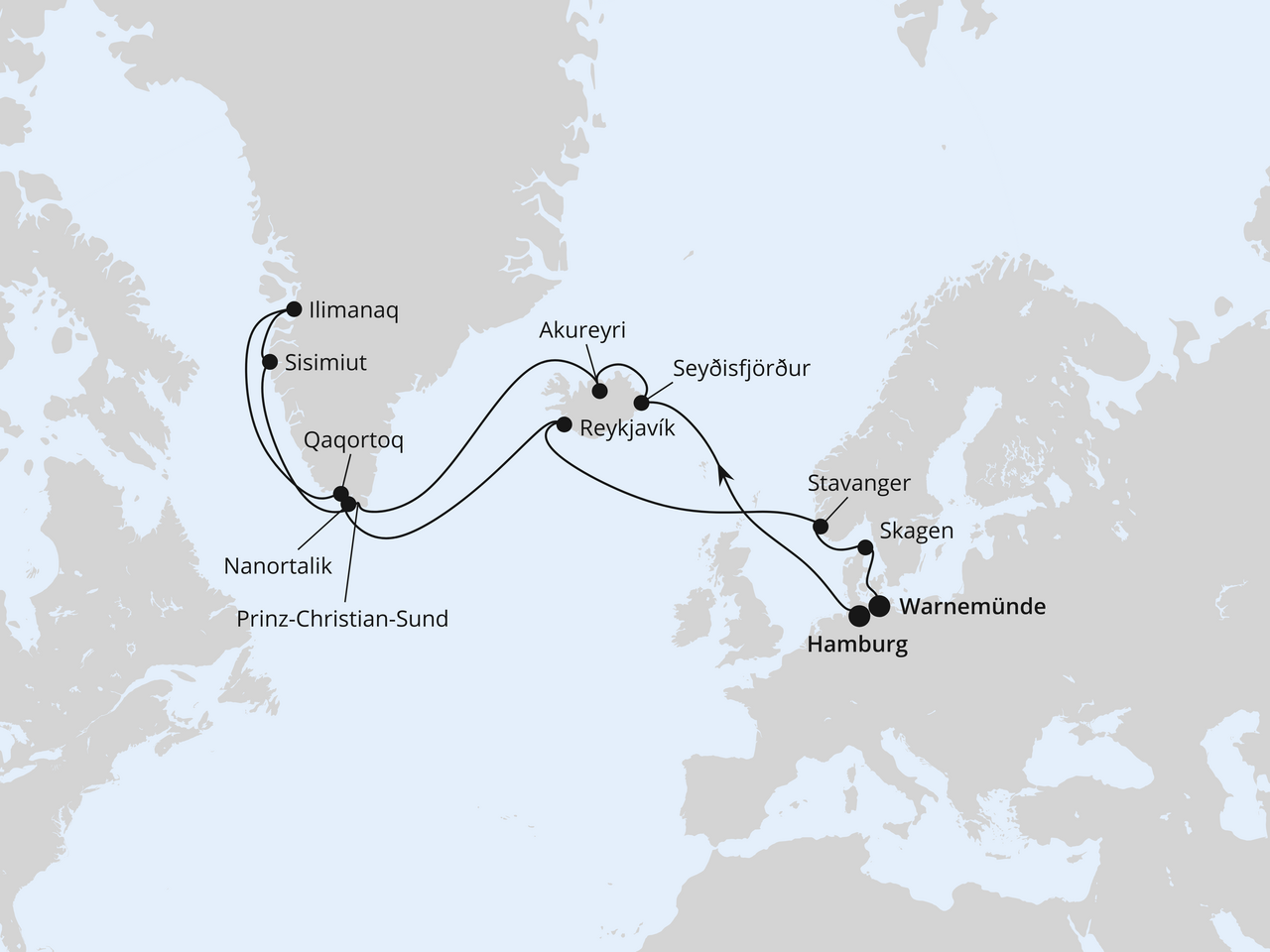 Cruise Map