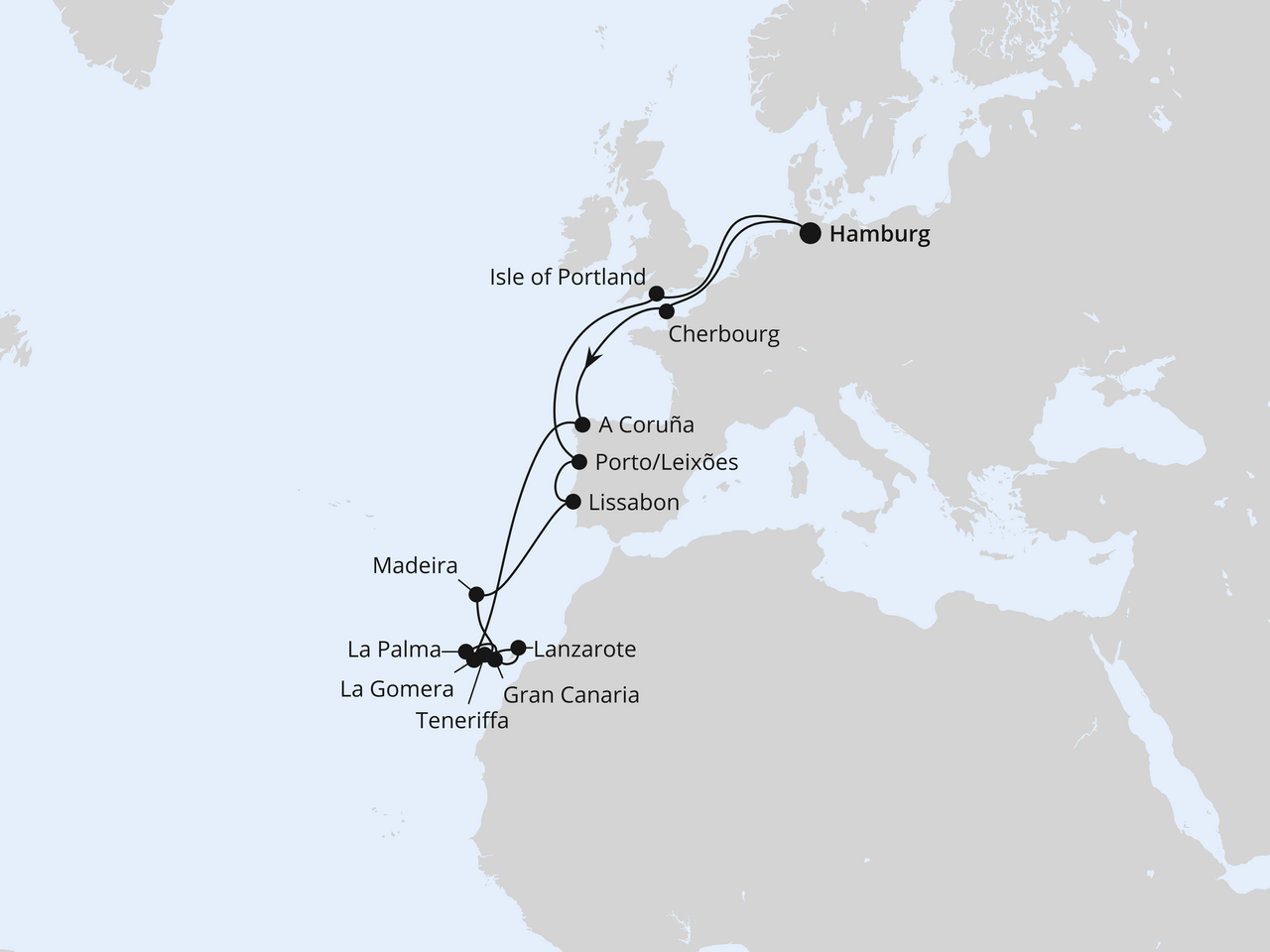 Cruise Map
