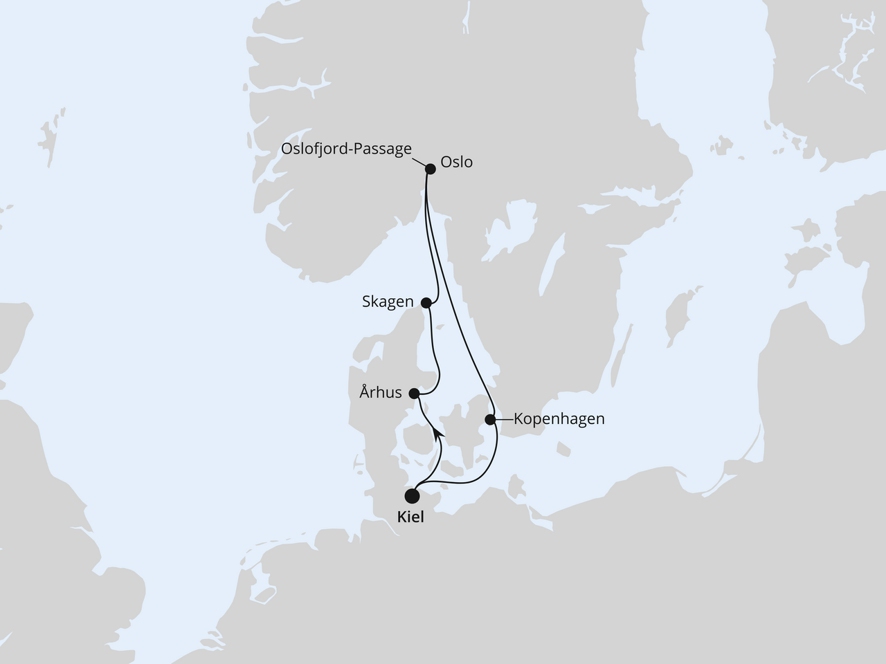 Cruise Map