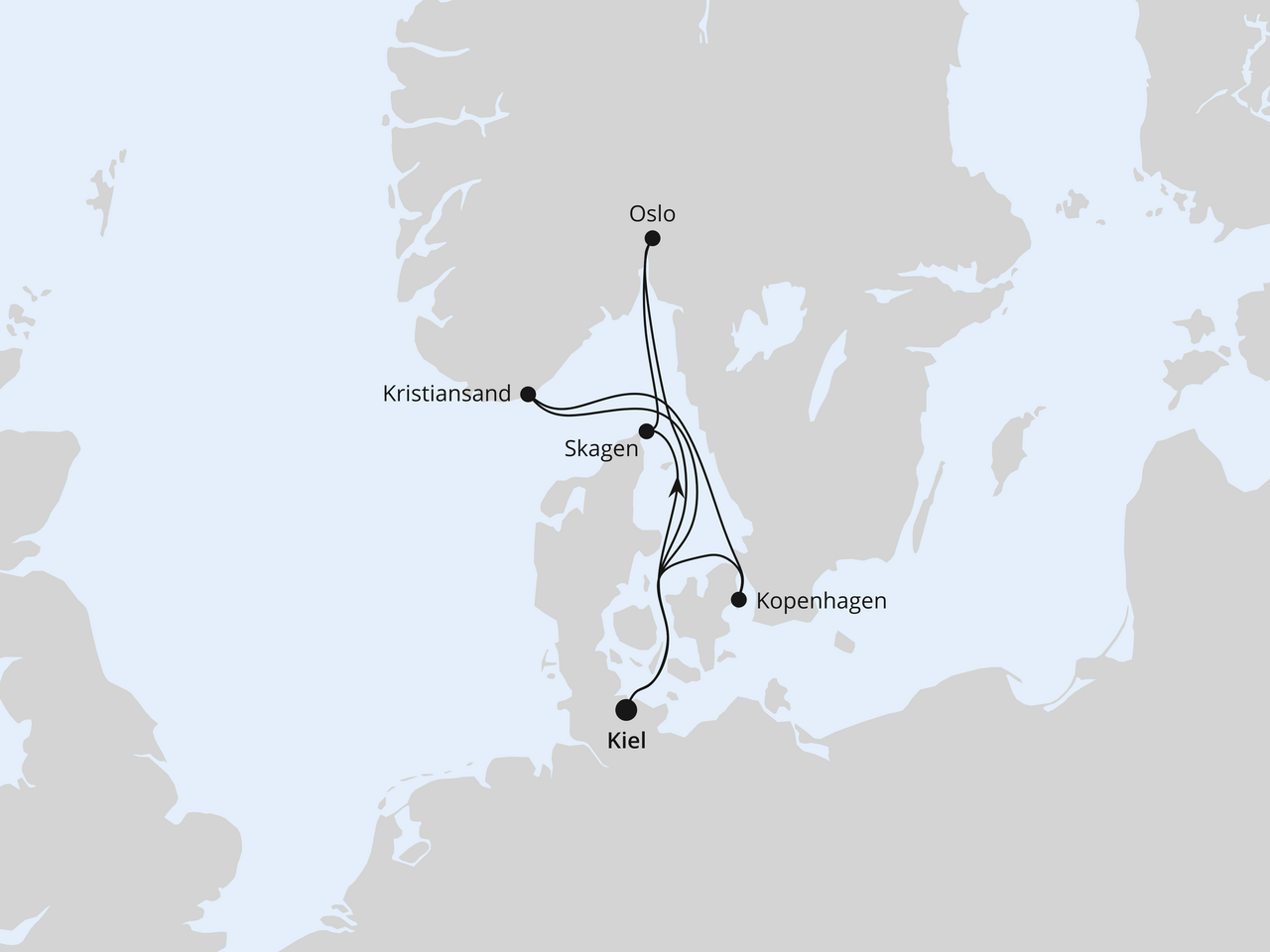 Cruise Map