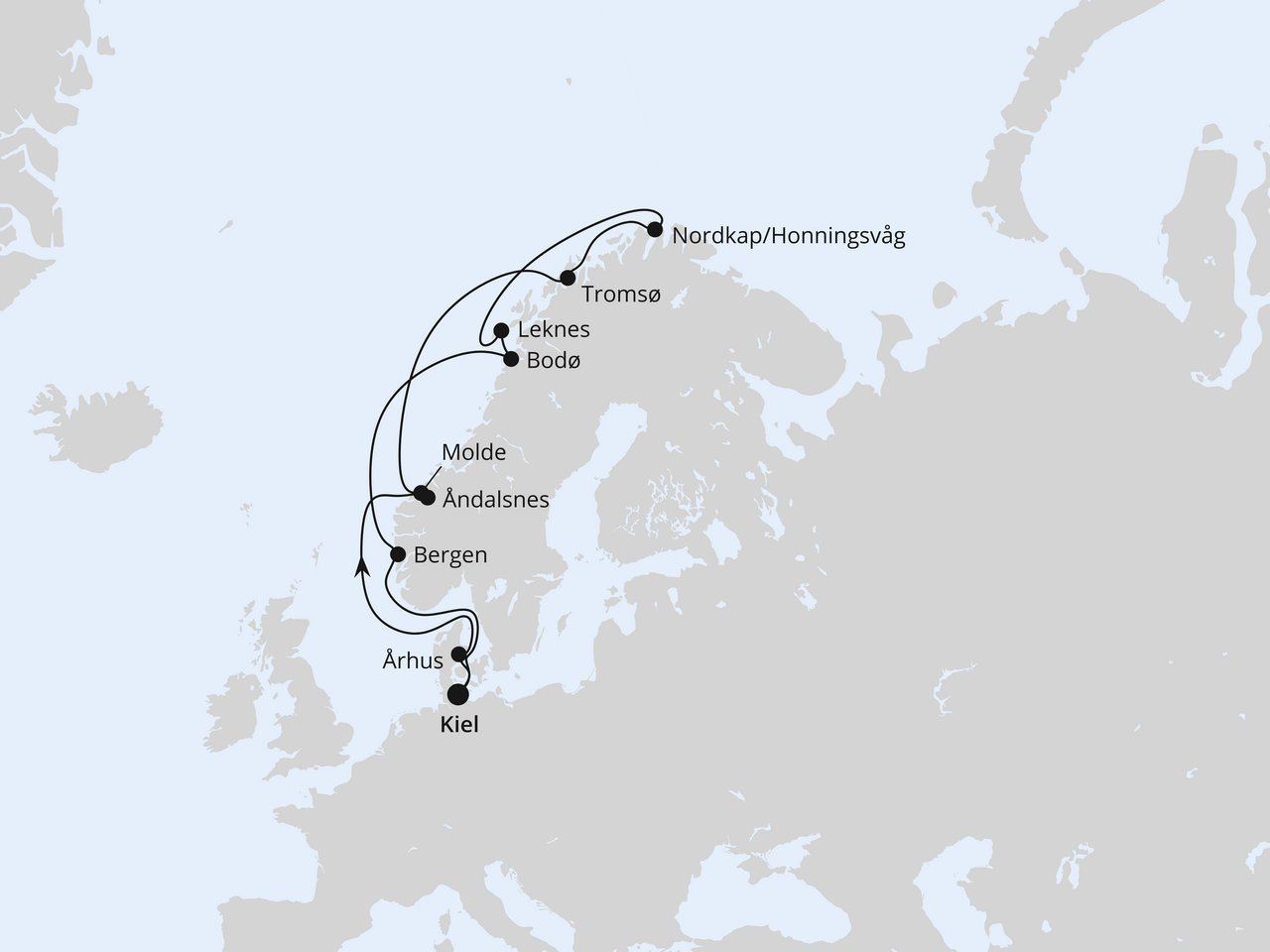 Cruise Map
