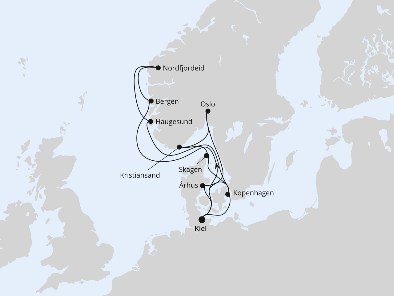 Cruise Map