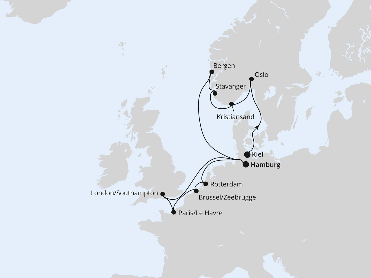 Cruise Map