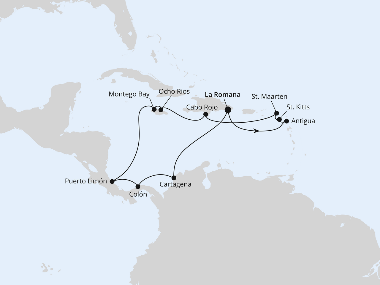 Cruise Map