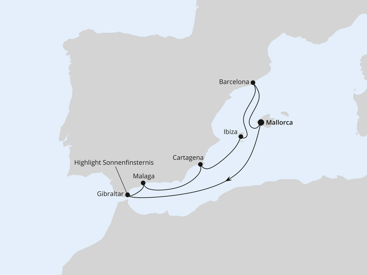 Cruise Map