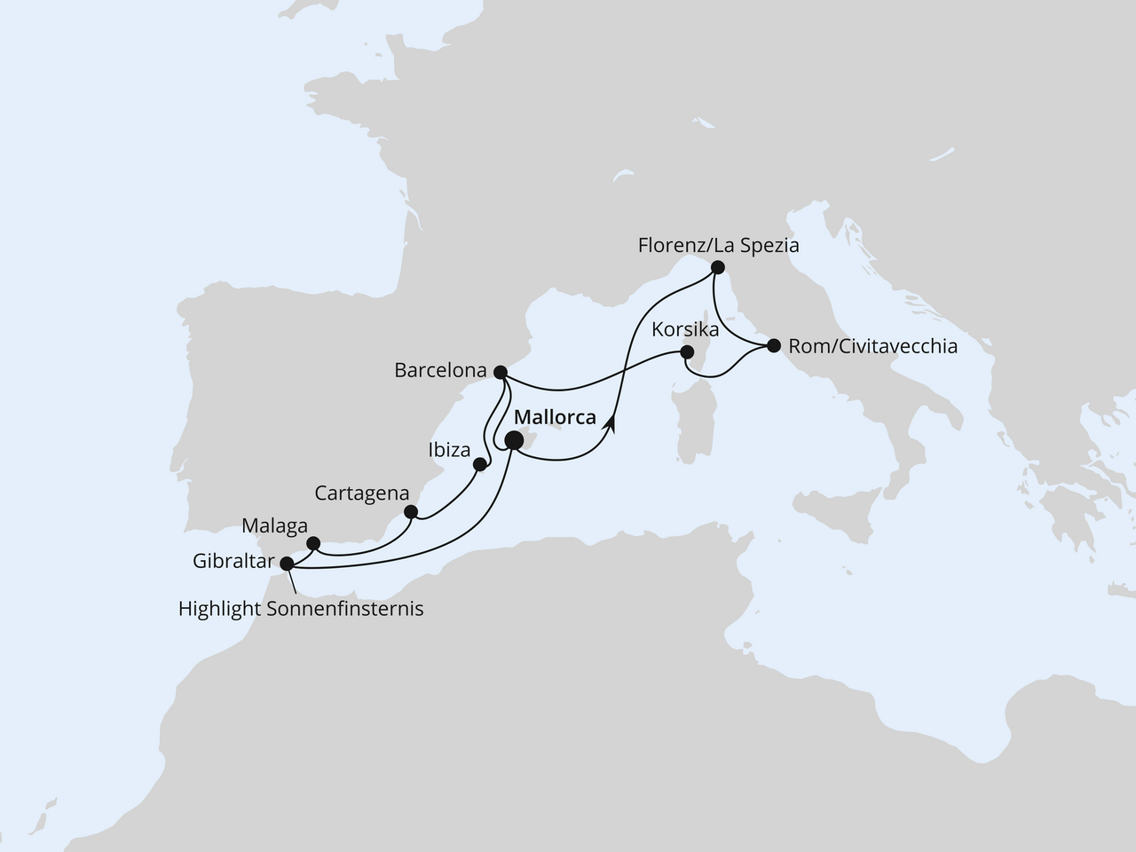 Cruise Map
