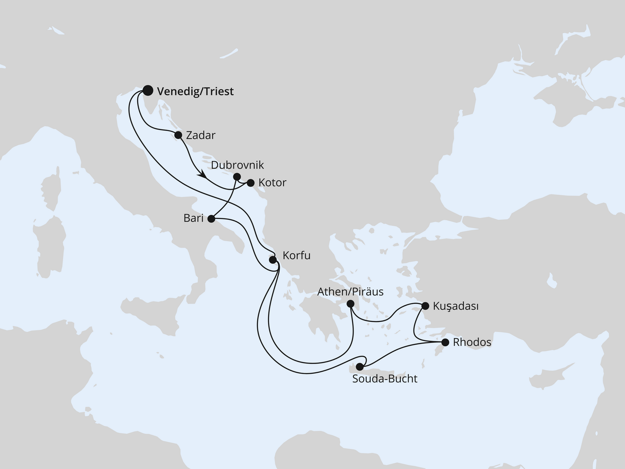 Cruise Map