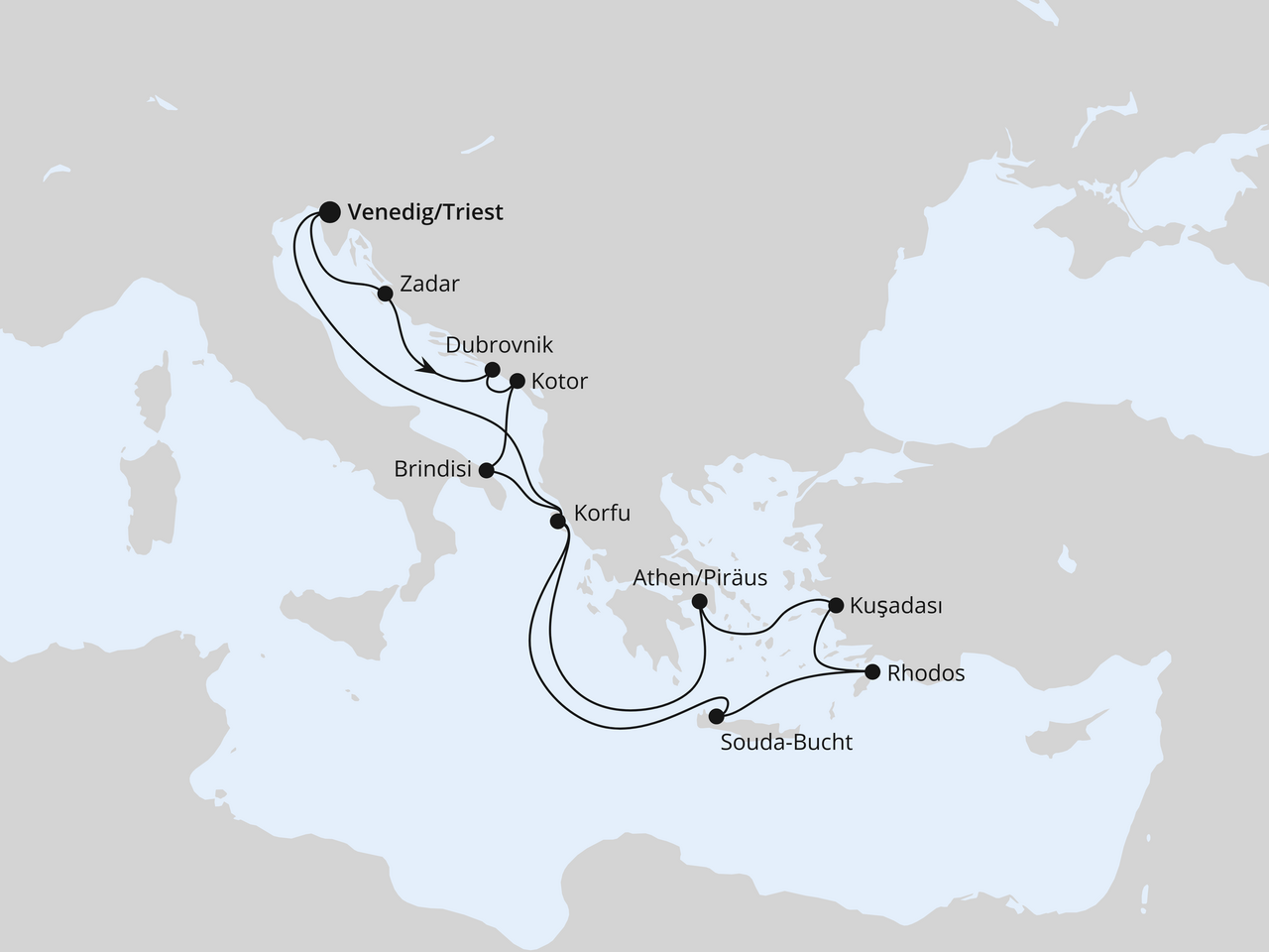 Cruise Map