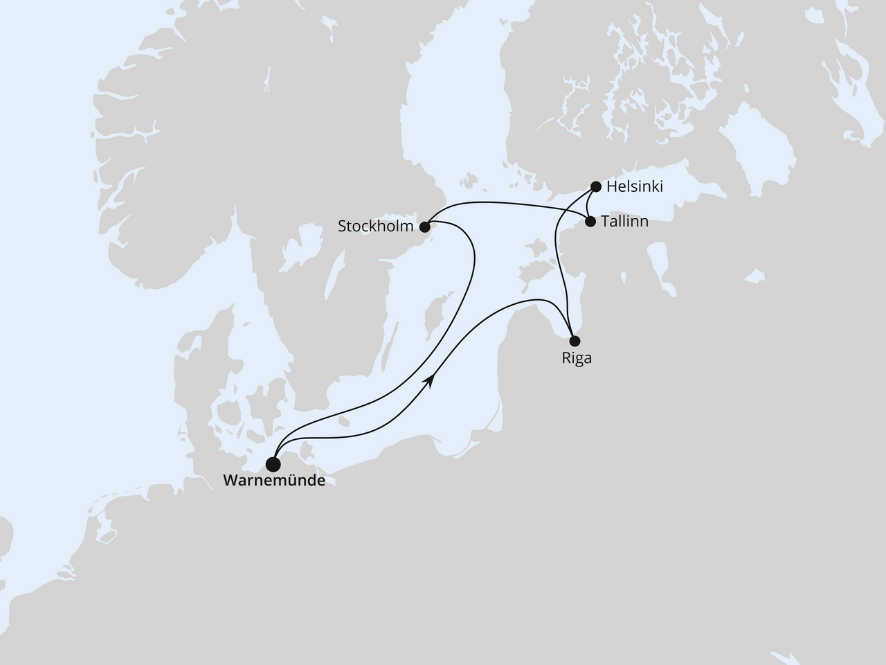 Cruise Map