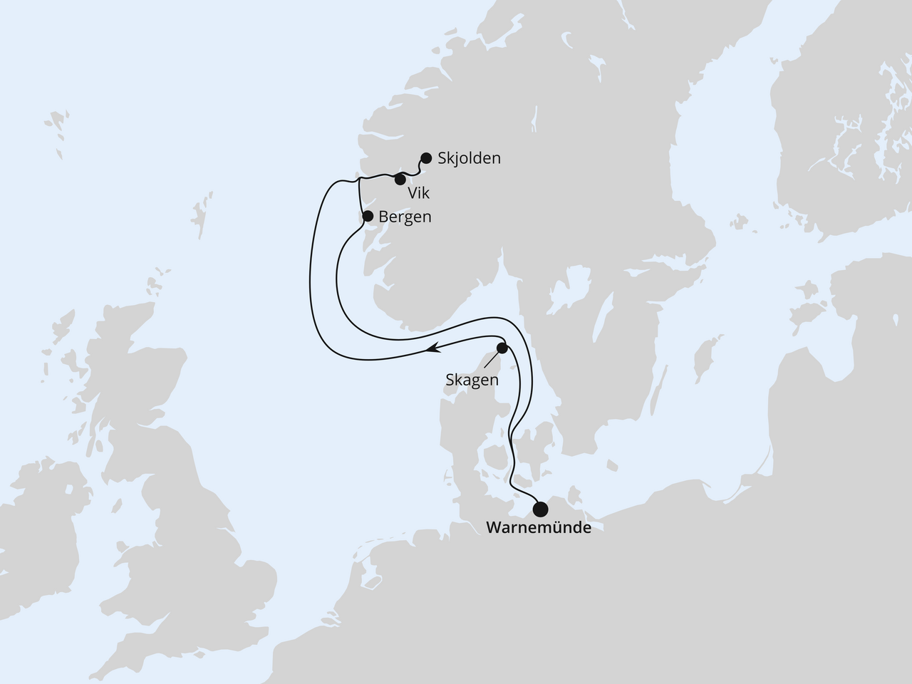 Cruise Map