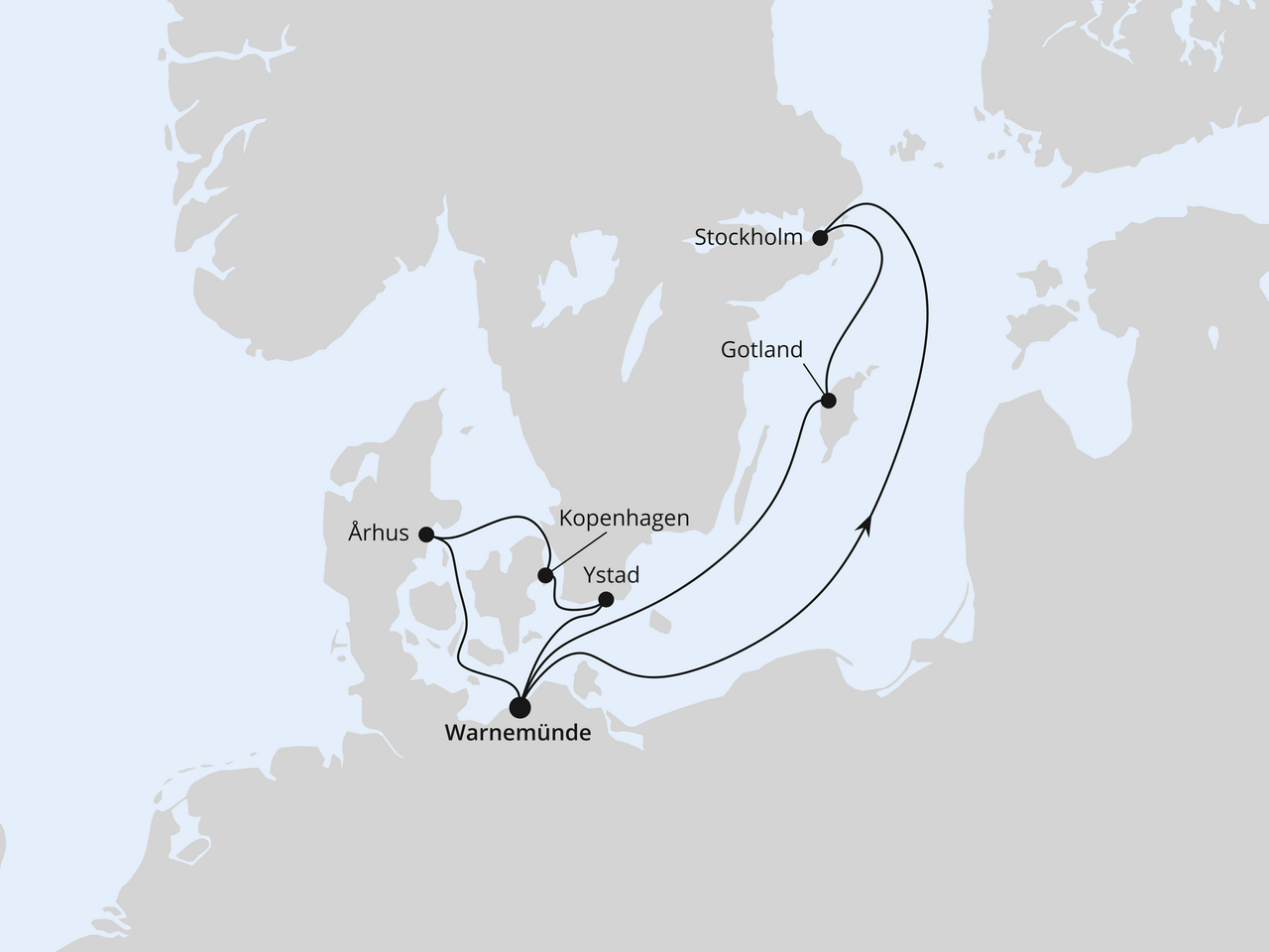 Cruise Map