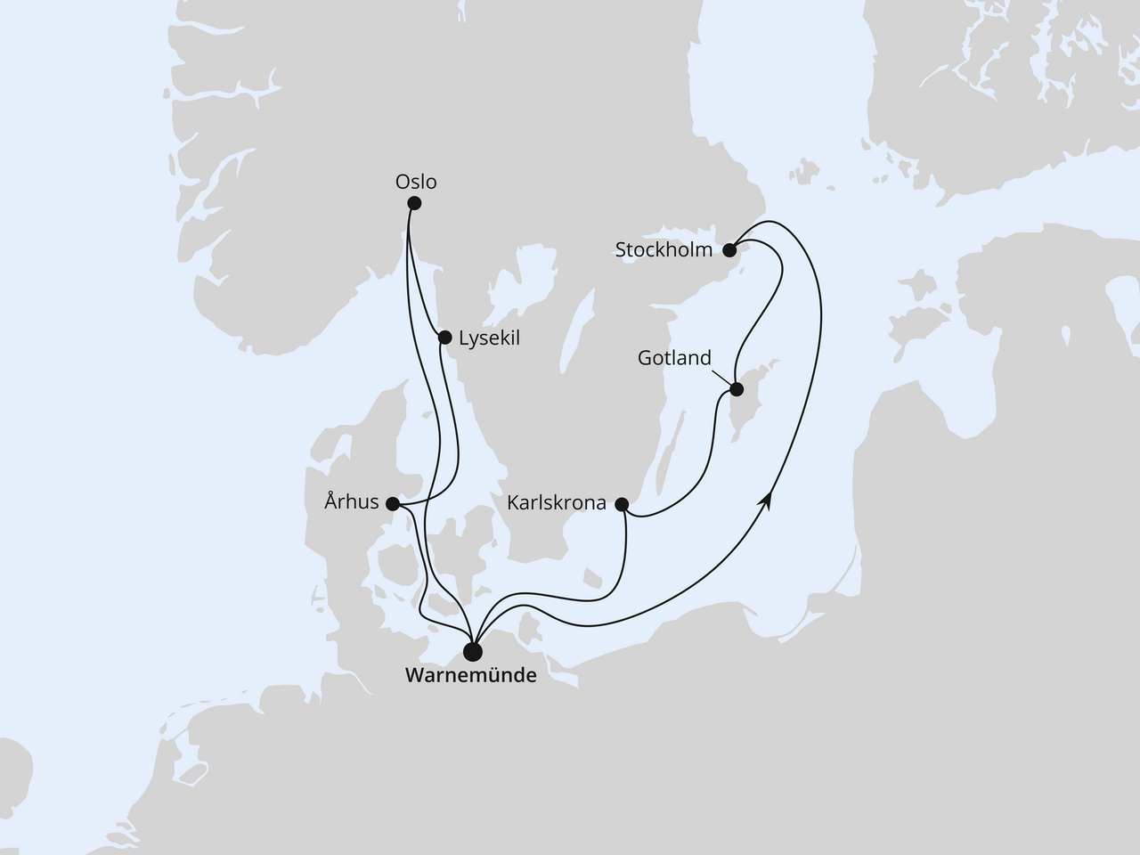 Cruise Map