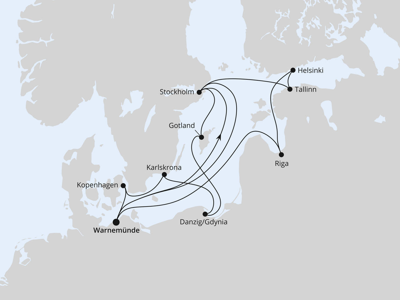 Cruise Map