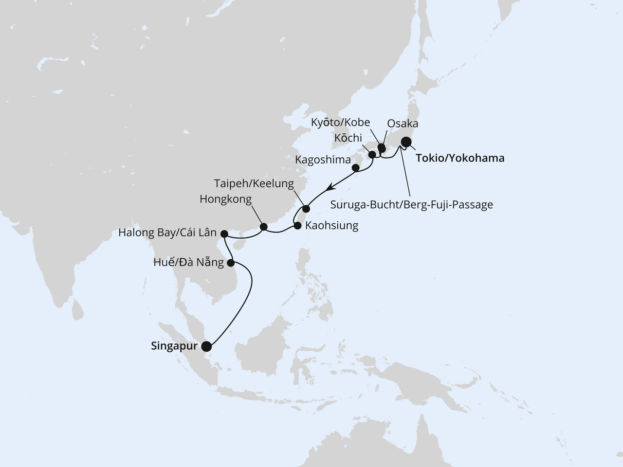 Cruise Map