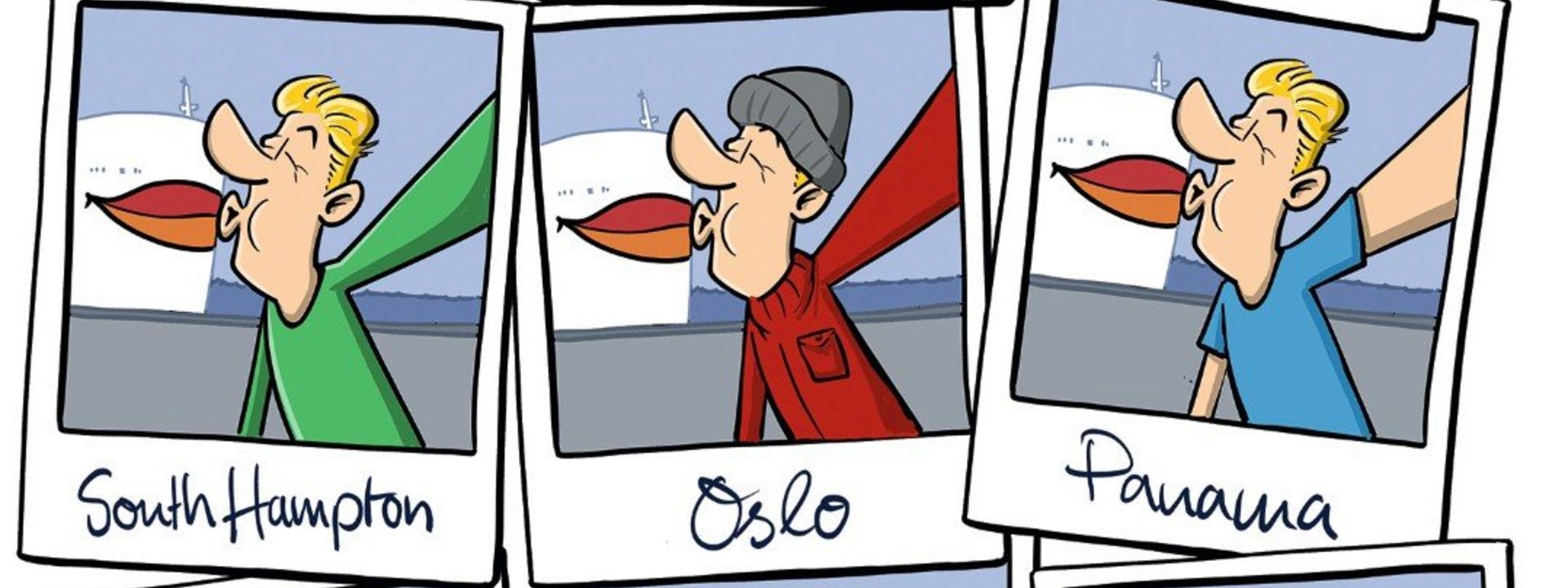 „Willkommen an Bord“ – Eine Reise voller Humor mit dem ersten AIDA Cartoonbuch