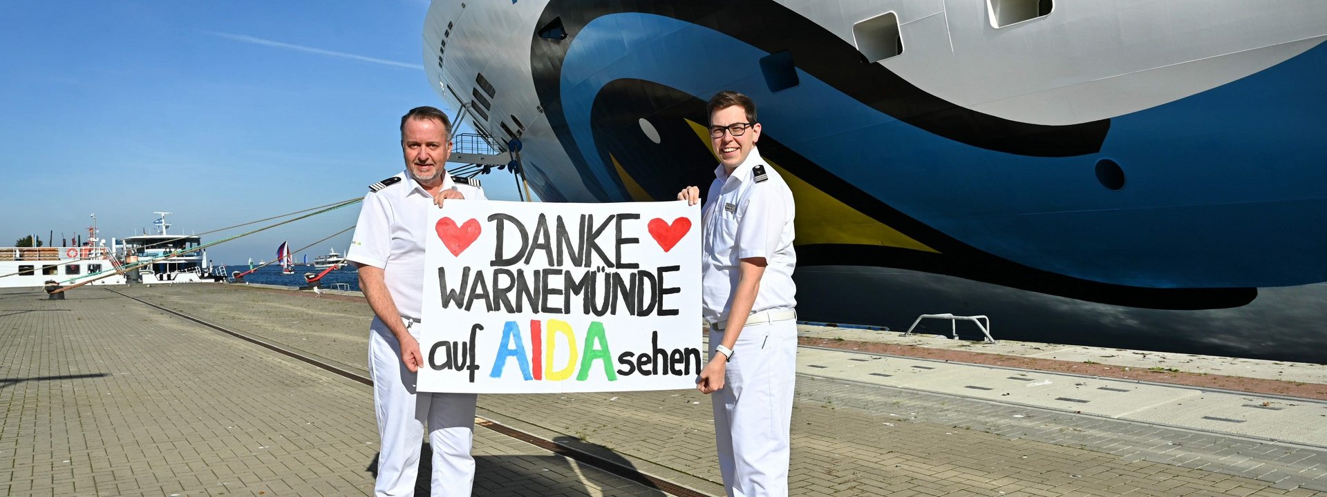 „Danke, Rostock!“ AIDA beendet Kreuzfahrtsaison in der Hansestadt